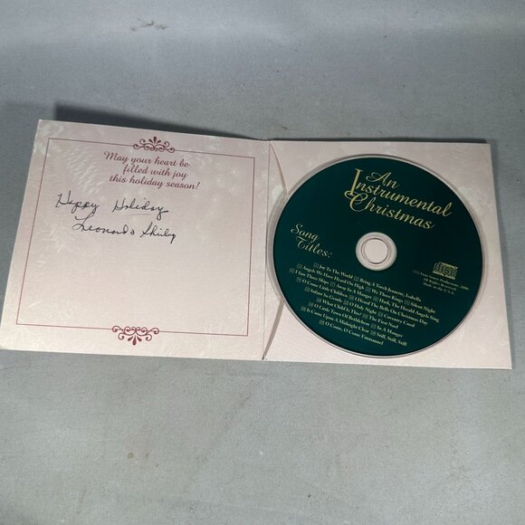 Joy To The World Instrumental Christmas CD Twin Sisters Productions 2000 Music - Picture 3 of 3
